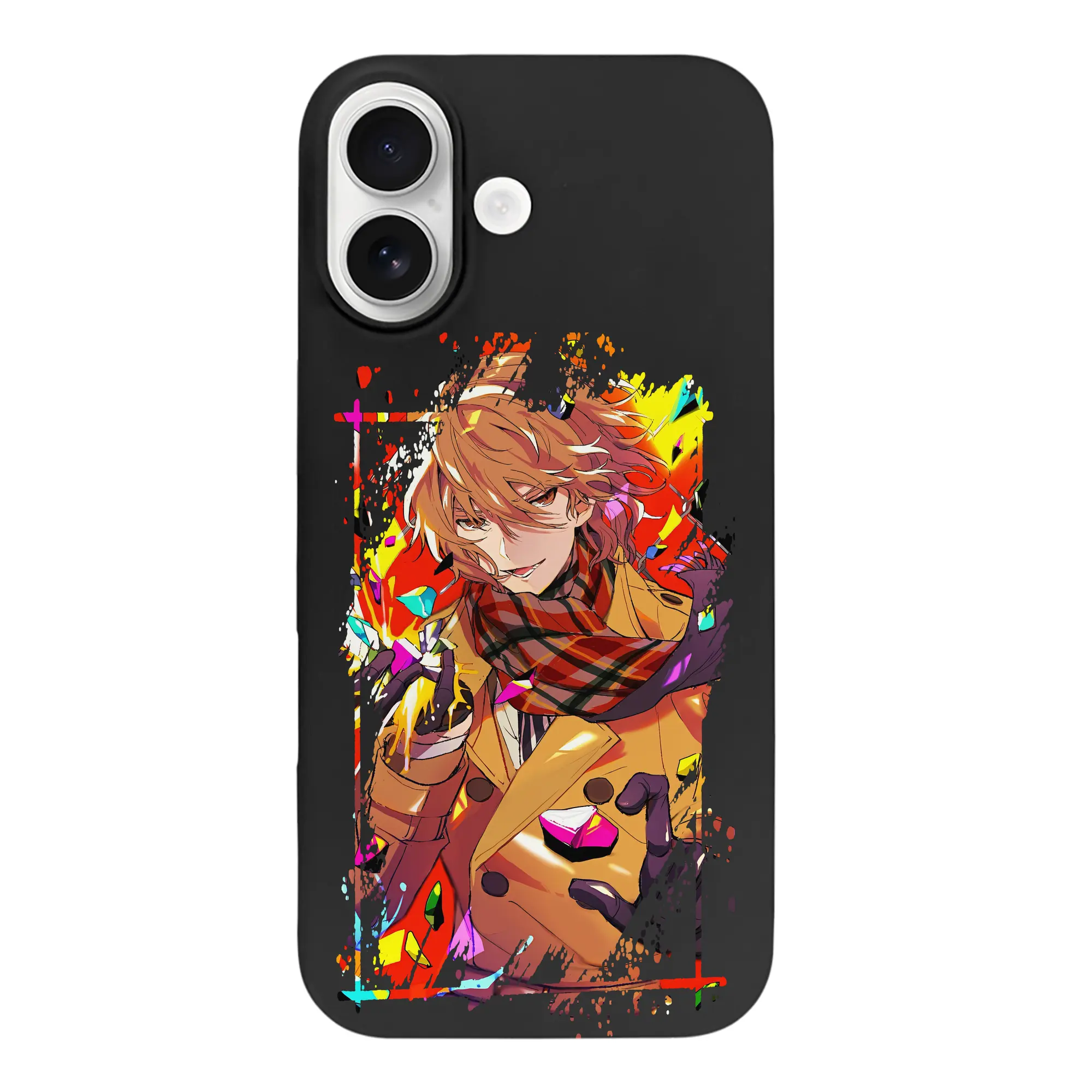 ペルソナ グッズ,明智吾郎 - iPhone 17 シリーズ シリコンケース 薄型 耐衝撃 指紋防止 ソフトタッチカバー 精密フィット 傷防止 保護ケース iPhone 17/17 Air/17 Pro/17 Pro Max 対応